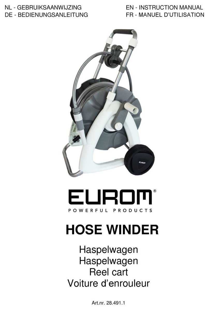 EUROM HOSE WINDER instruction manual