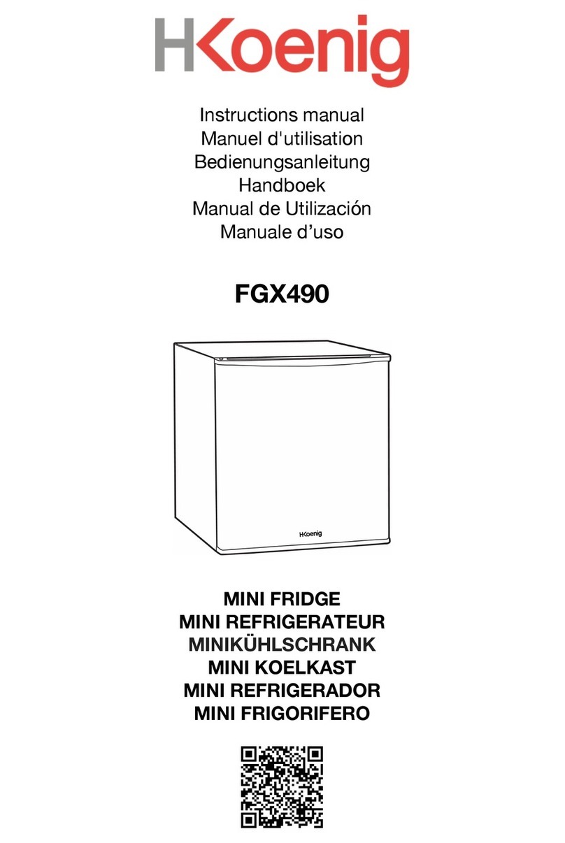 H.Koenig FGX490 instruction manual