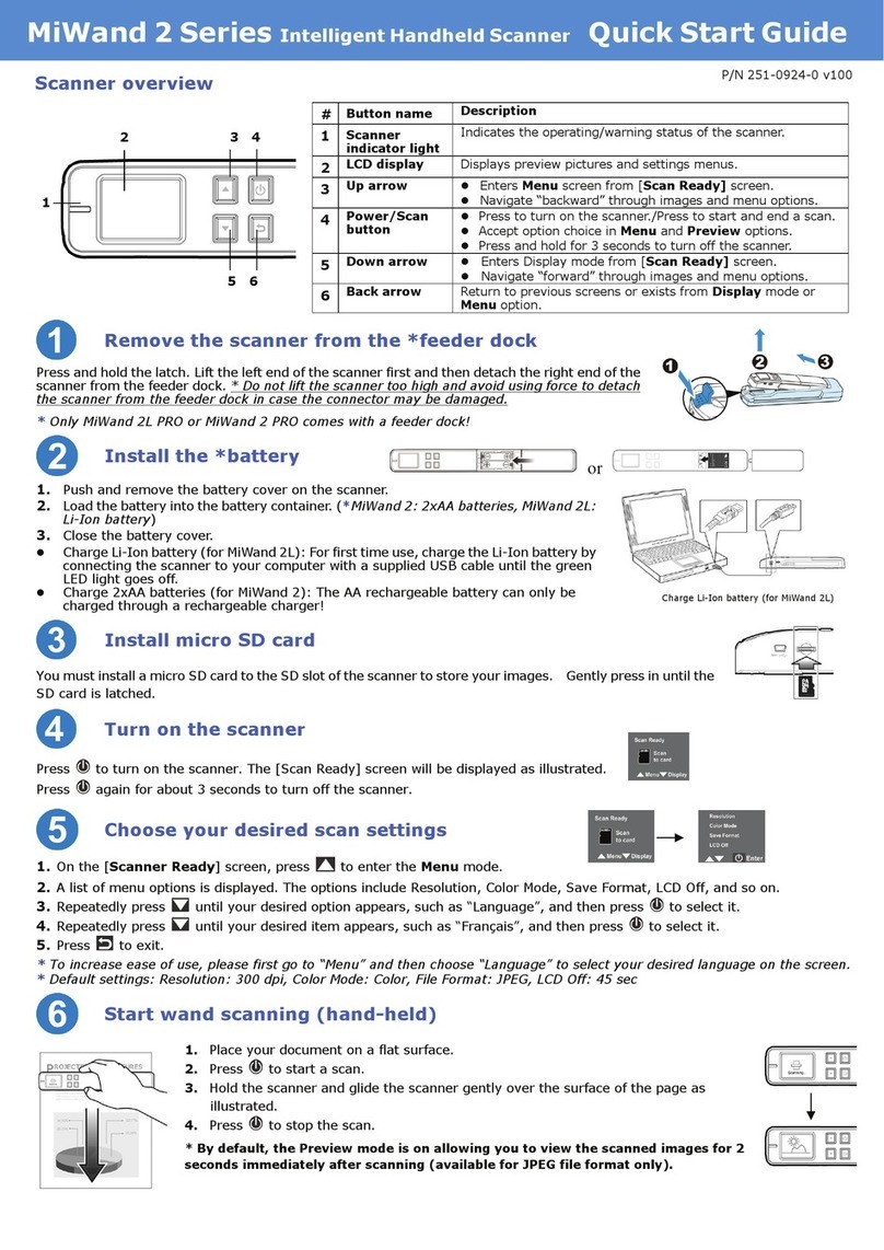Avision MiWand 2 Series User manual
