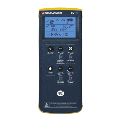 Seaward EV100 operating instructions