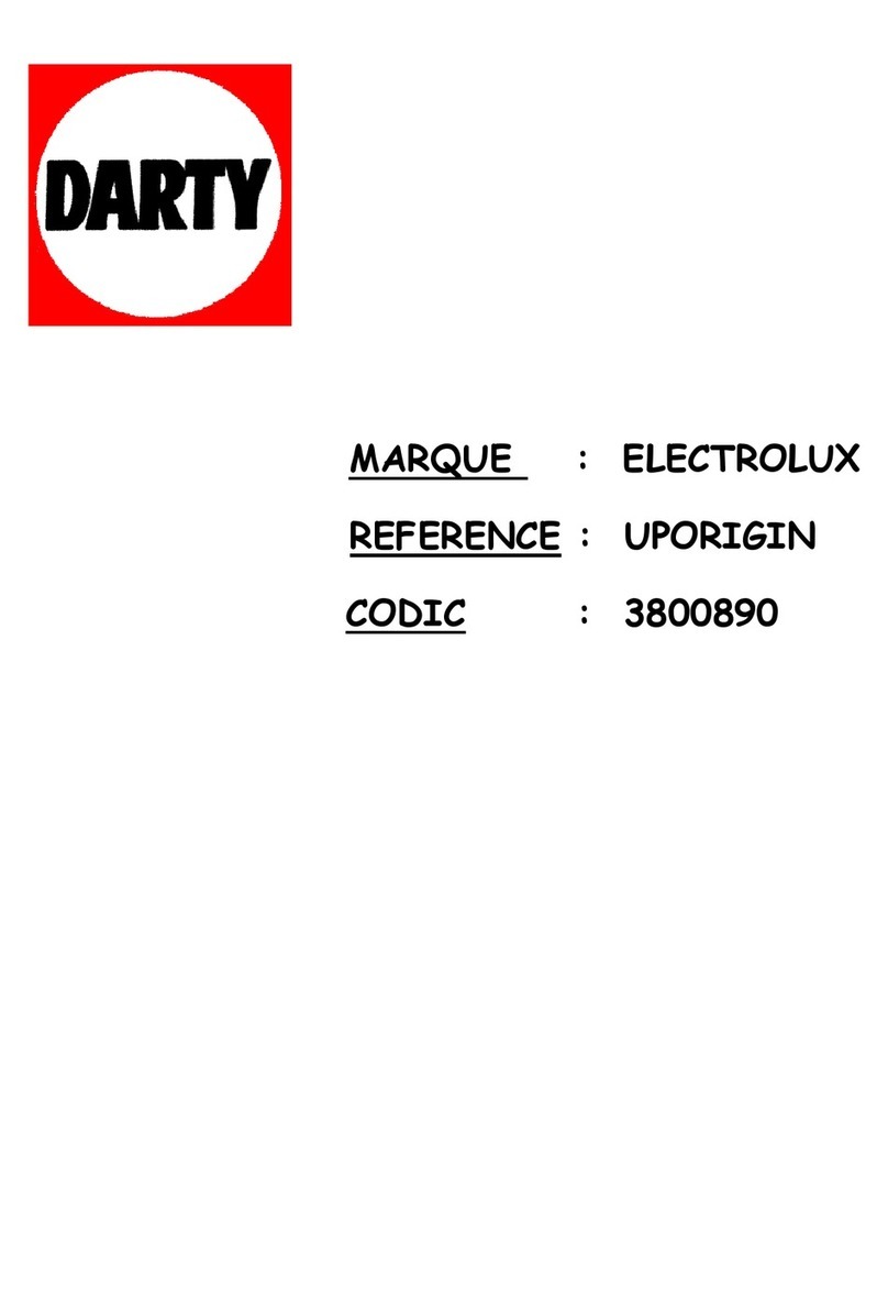 Electrolux ultraperformer User manual