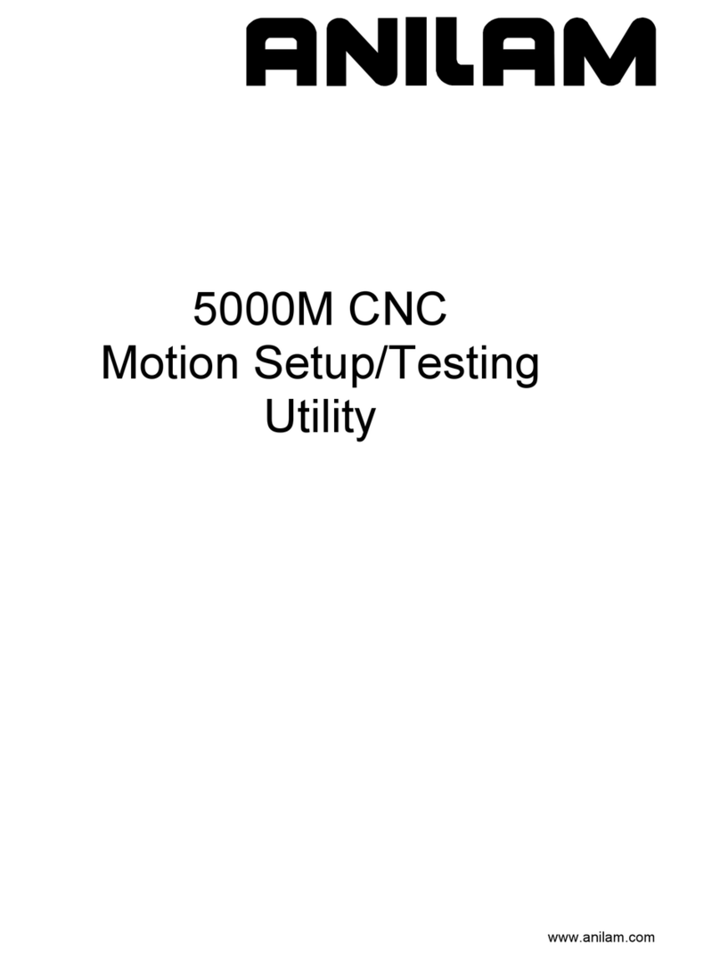 Anilam 5000M CNC User manual