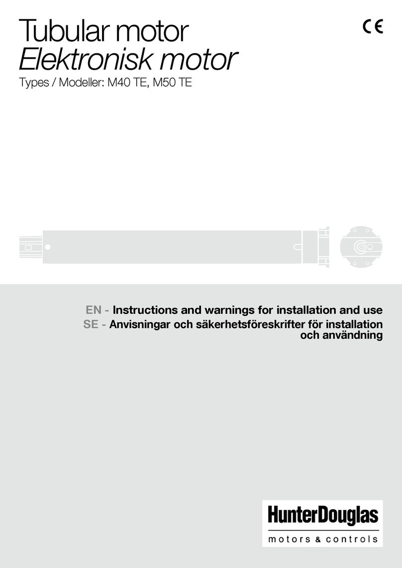 HunterDouglas M40 TE Technical specifications