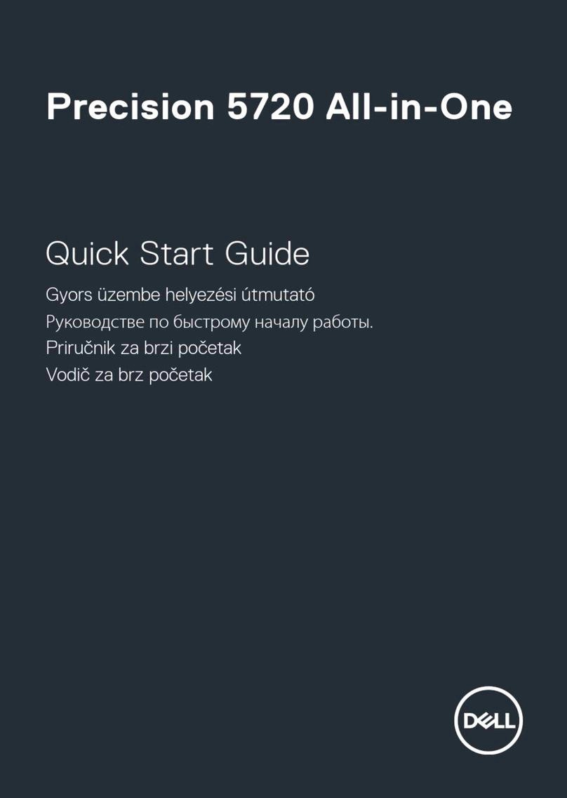 Dell Inspiron 5720 User manual