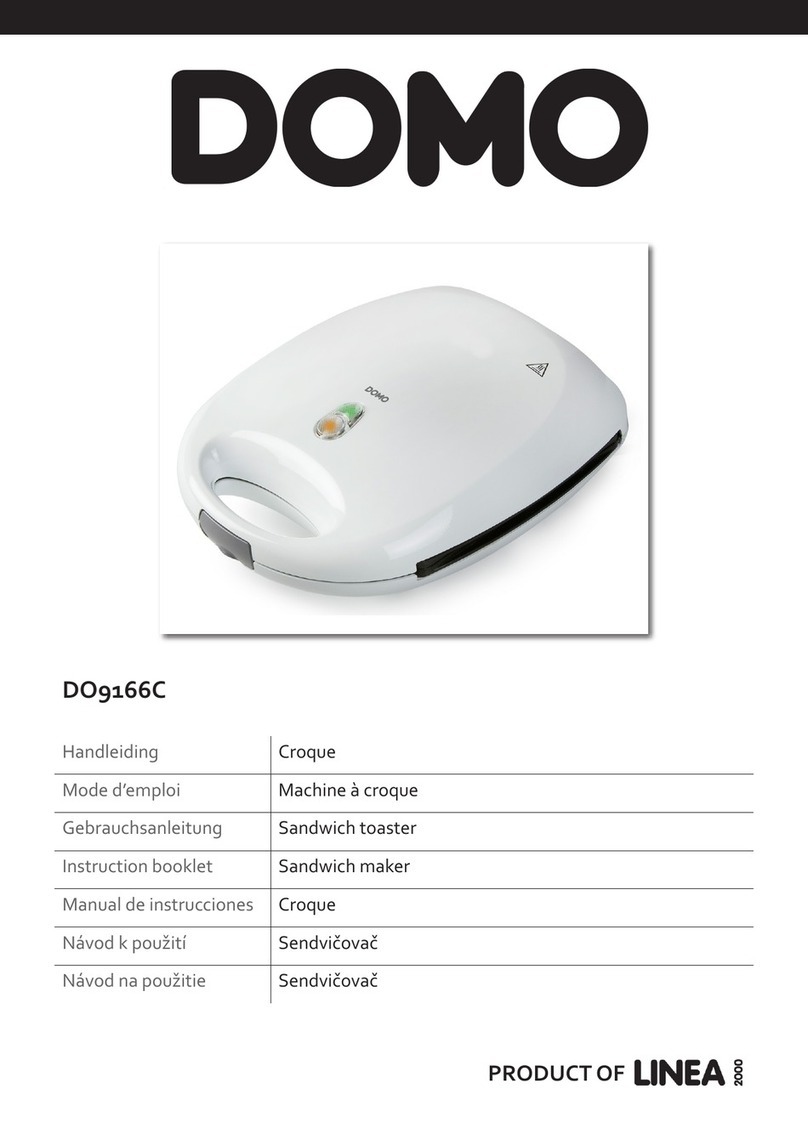Linea 2000 Domo DO9166C Nstructions booklet Linea 2000 Domo DO9166C Nstructions booklet