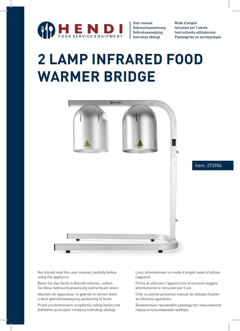 Hendi 273906 user manual