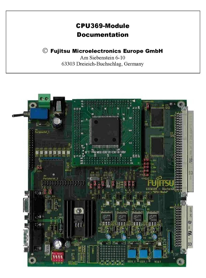 Fujitsu CPU369-Module Documentation