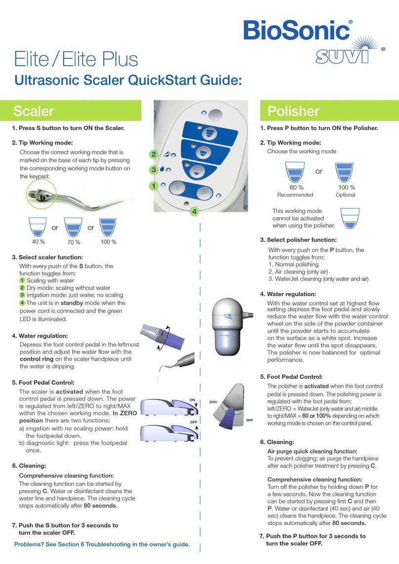 Biosonic Suvi Elite User manual
