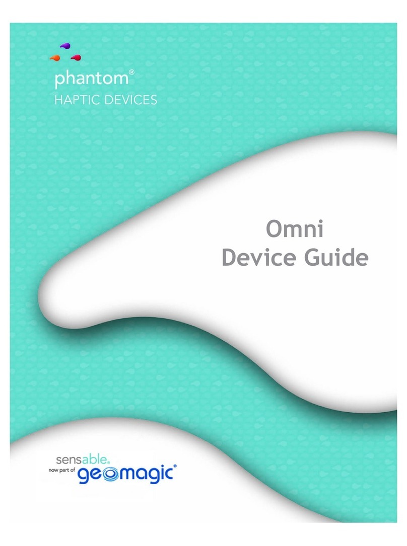 Geomagic Sensable Phantom Omni Device guide
