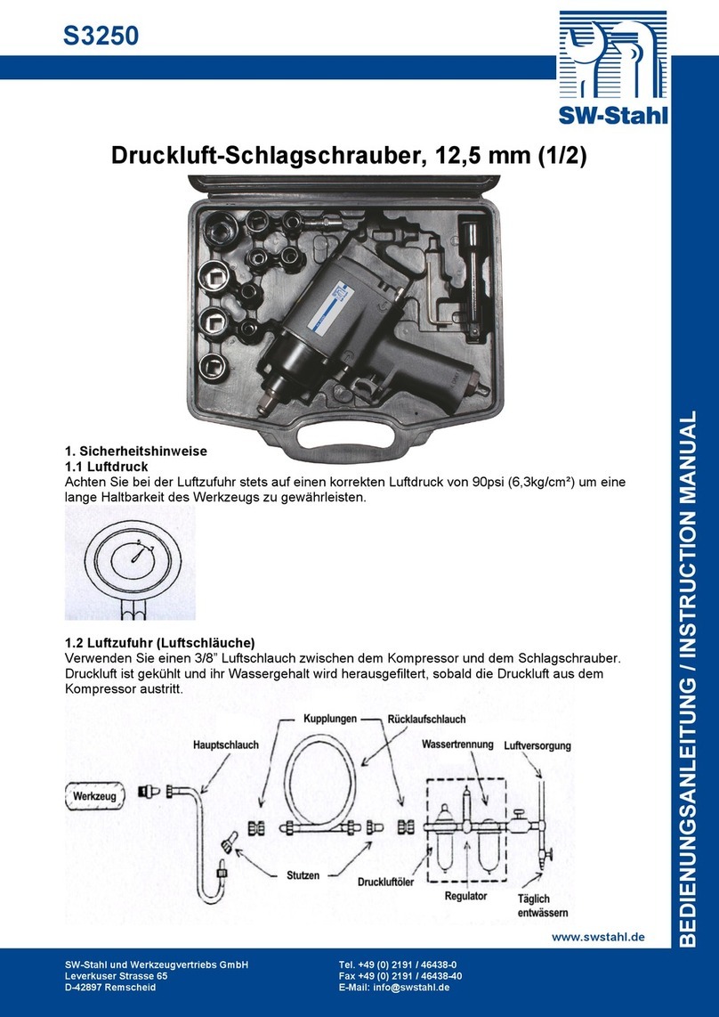SW-Stahl S3250 instruction manual