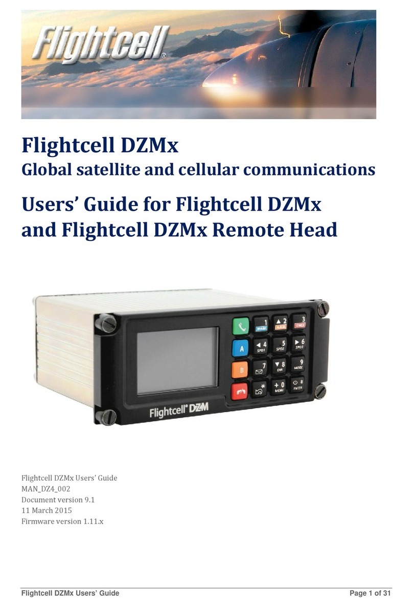 Flightcell DZMx User manual