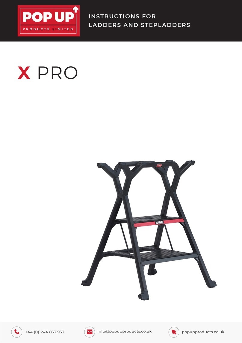 POP UP X PRO instructions
