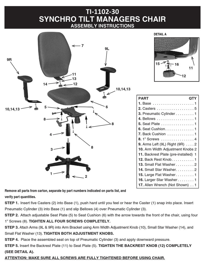 Lone Star Office Furniture TI-1102-30 Assembly instructions Lone Star Office Furniture TI-1102-30 Assembly instructions