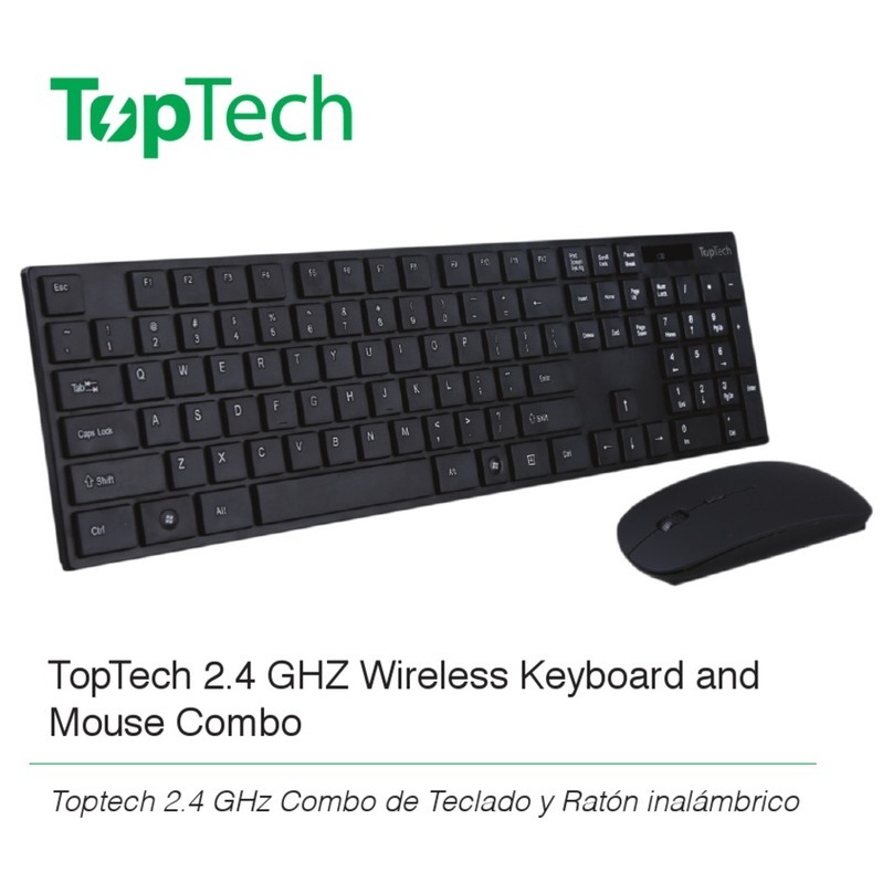 Toptech TCH-WKMC200-BLK User manual