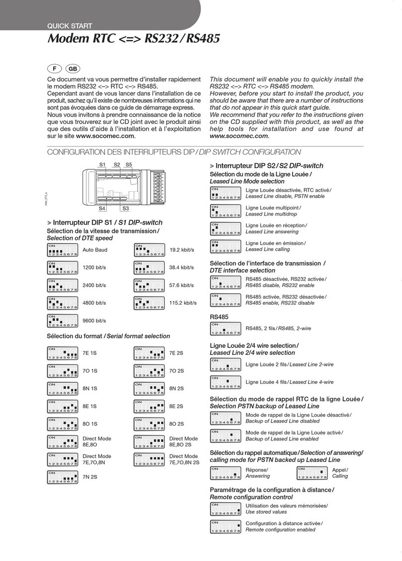socomec RTC quick start