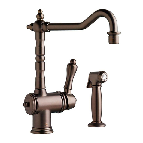 DXV Victorian D35402001 installation instructions