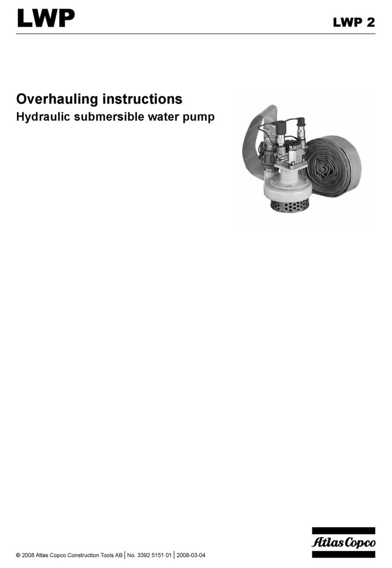 Atlas Copco LWP Overhauling instructions