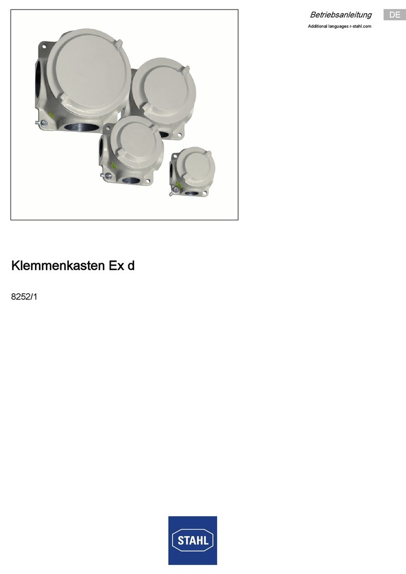 Stahl 8252/1 operating instructions
