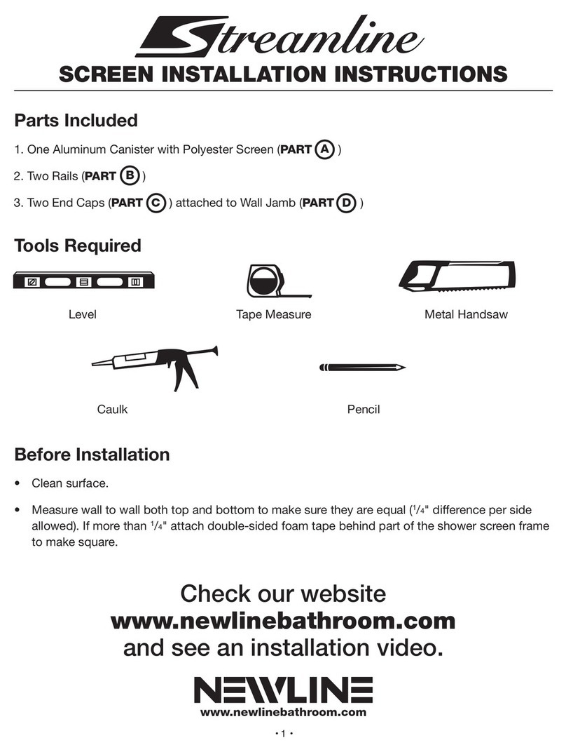 NewLine Streamline installation instructions