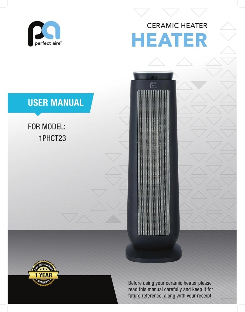 Perfect Aire 1PHCT23 user manual