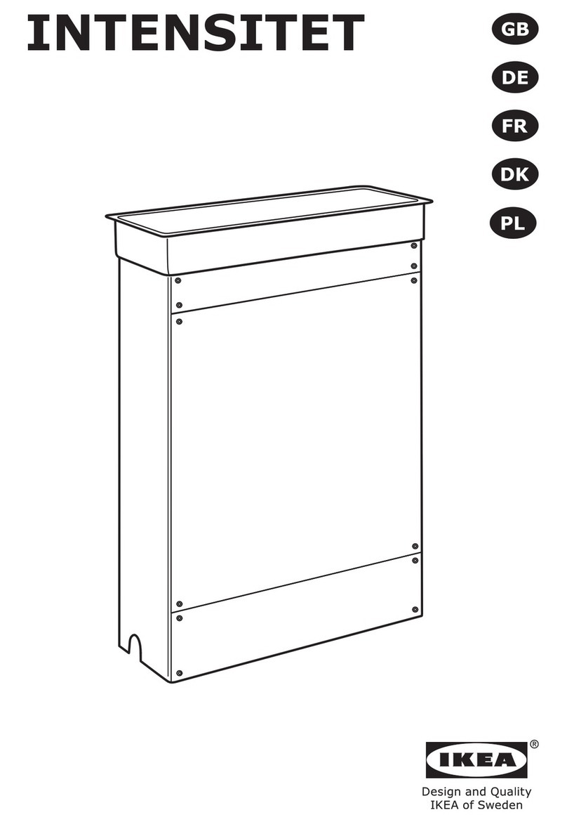 IKEA INTENSITET manual IKEA INTENSITET manual