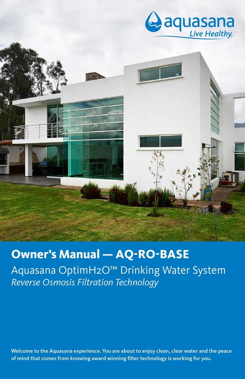 Aquasana OptimH2O AQ-RO-BASE owner's manual