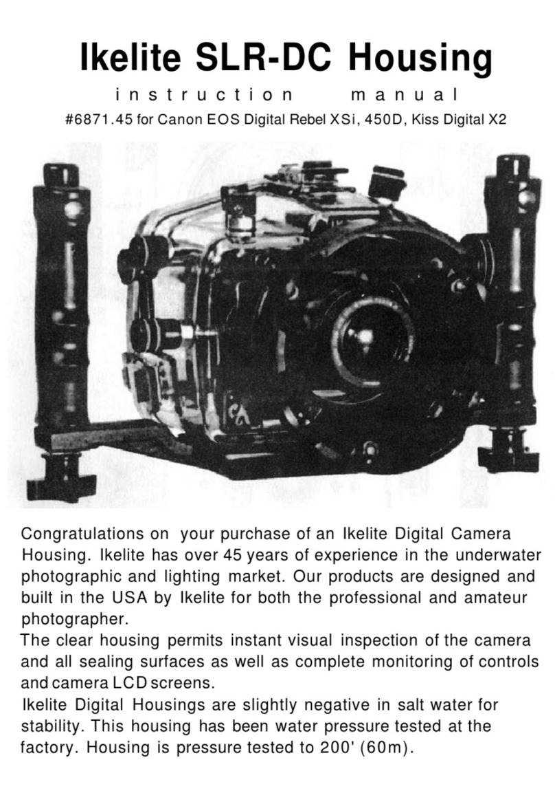 Ikelite SLR-DC Housing instruction manual