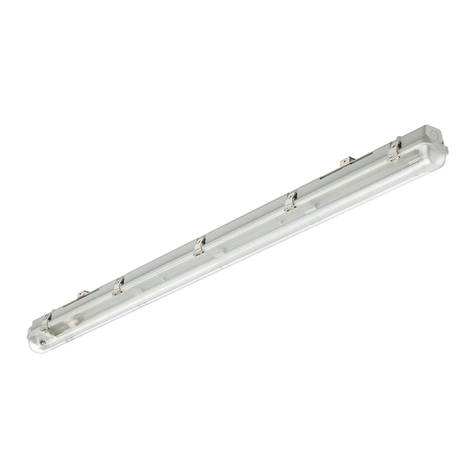 Philips Ledinaire Waterproof WT050C Mounting instruction