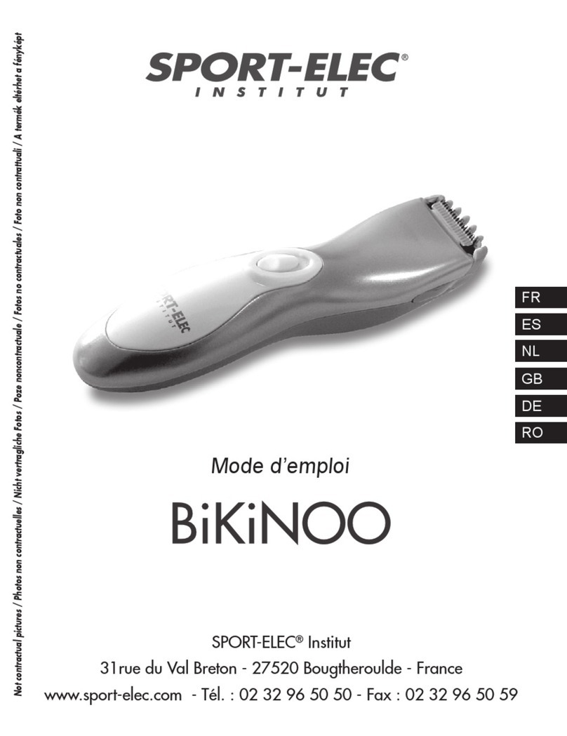 SPORT ELEC BiKiNOO manual
