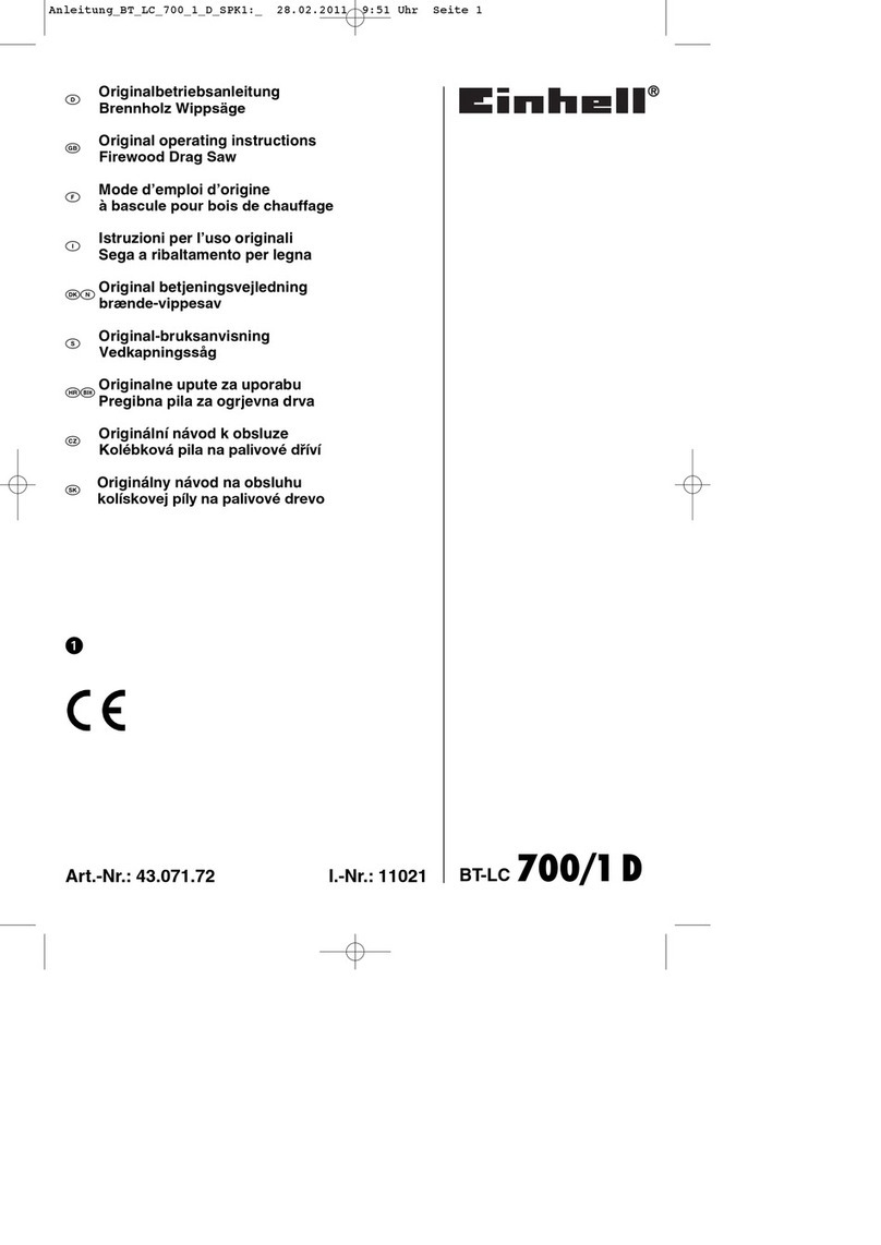 EINHELL BT-LC 700/1 D Original operating instructions