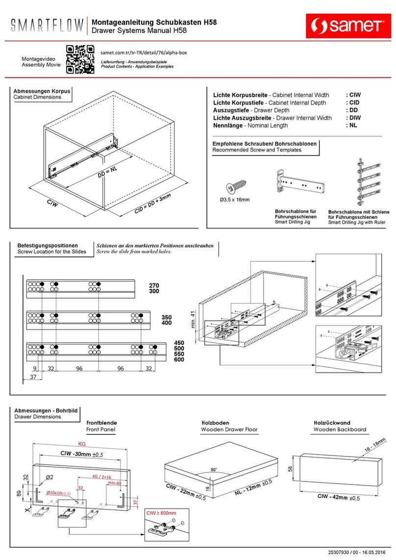 samet Smartflow H58 manual
