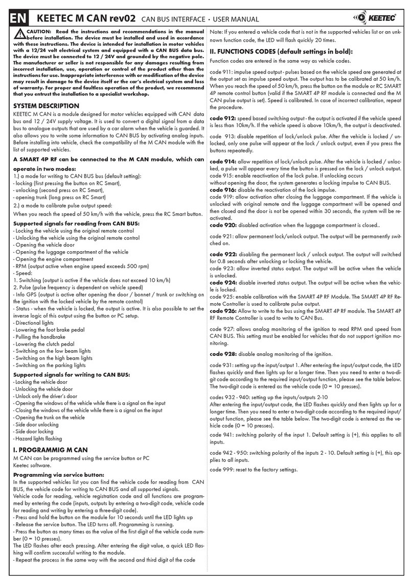 KEETEC M CAN rev02 user manual