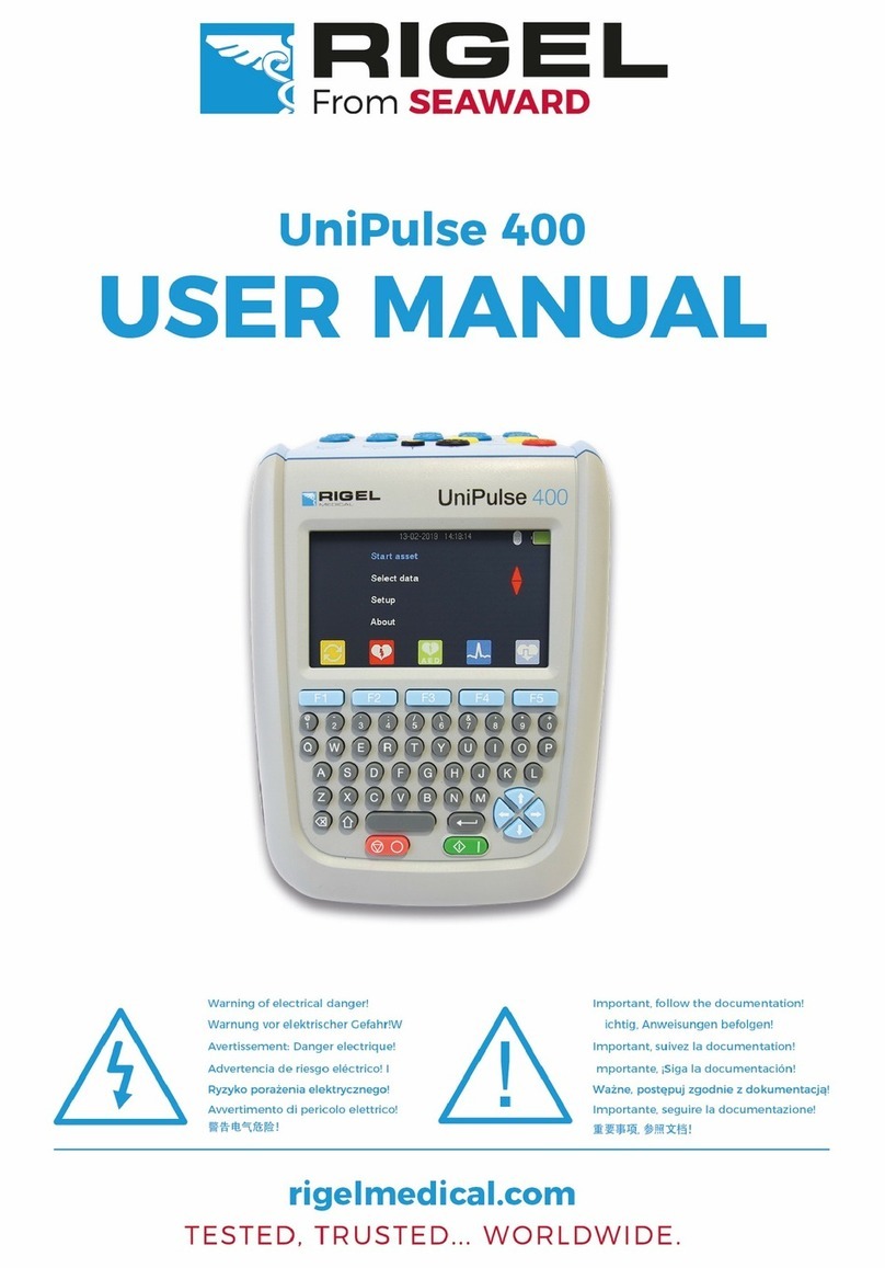 Rigel UniPulse 400 User manual