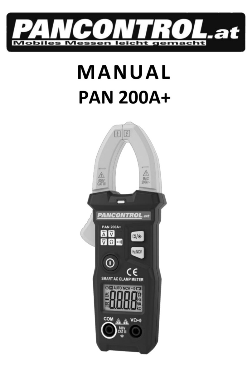 PANCONTROL PAN 200A+ manual