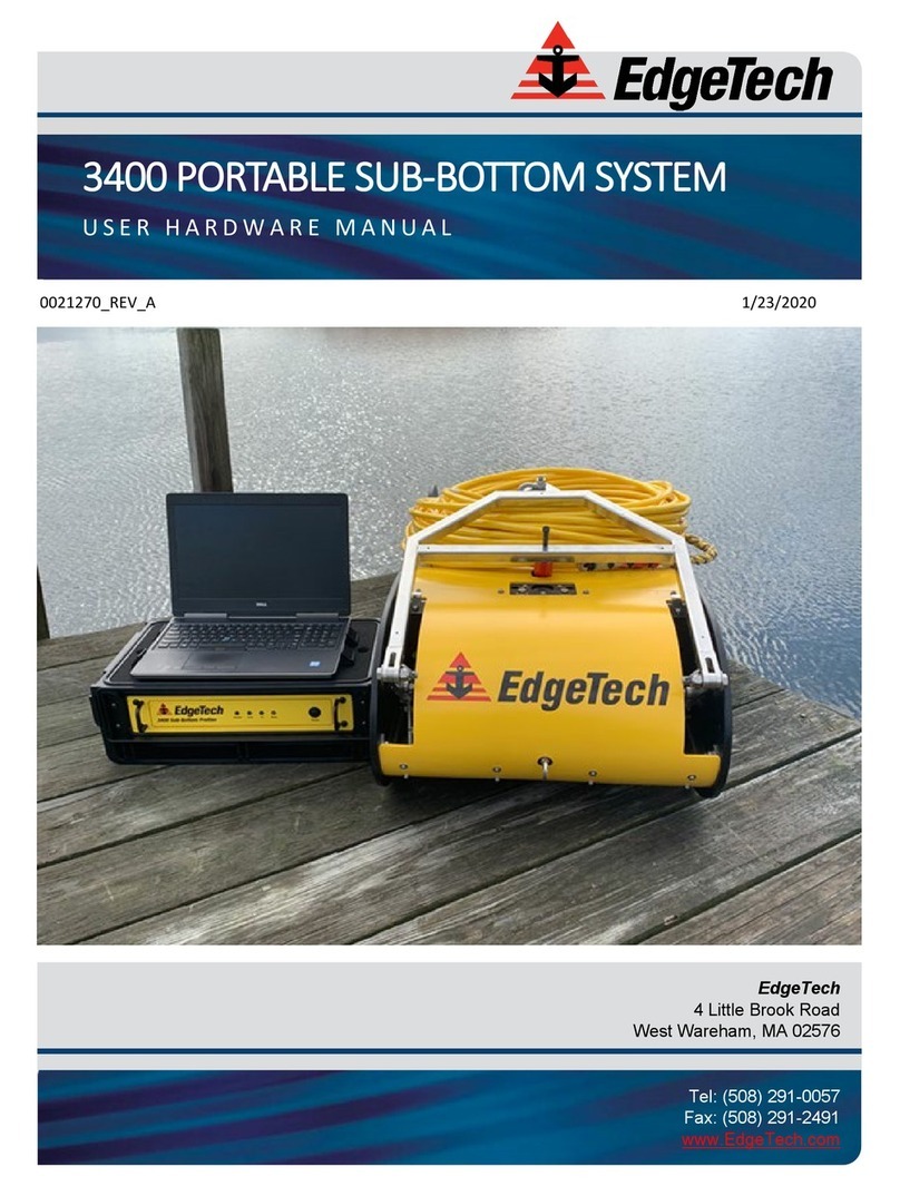 Edgetech 3400 User manual