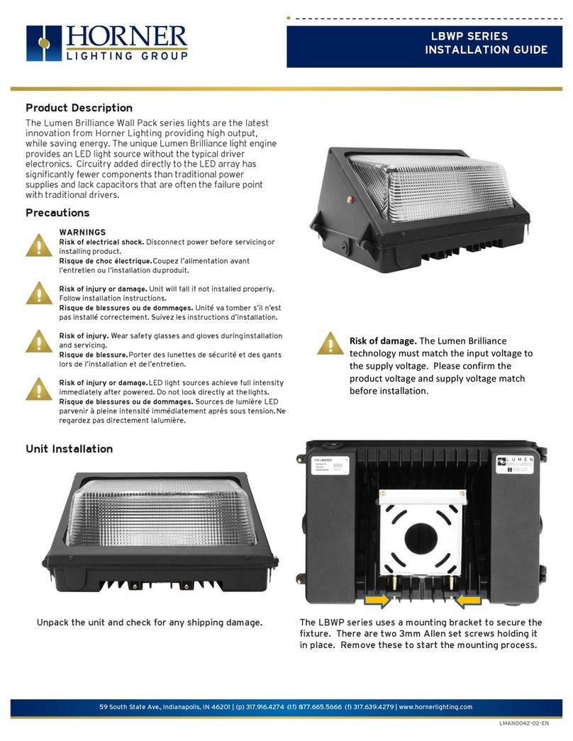 HORNER LBWP Series installation guide