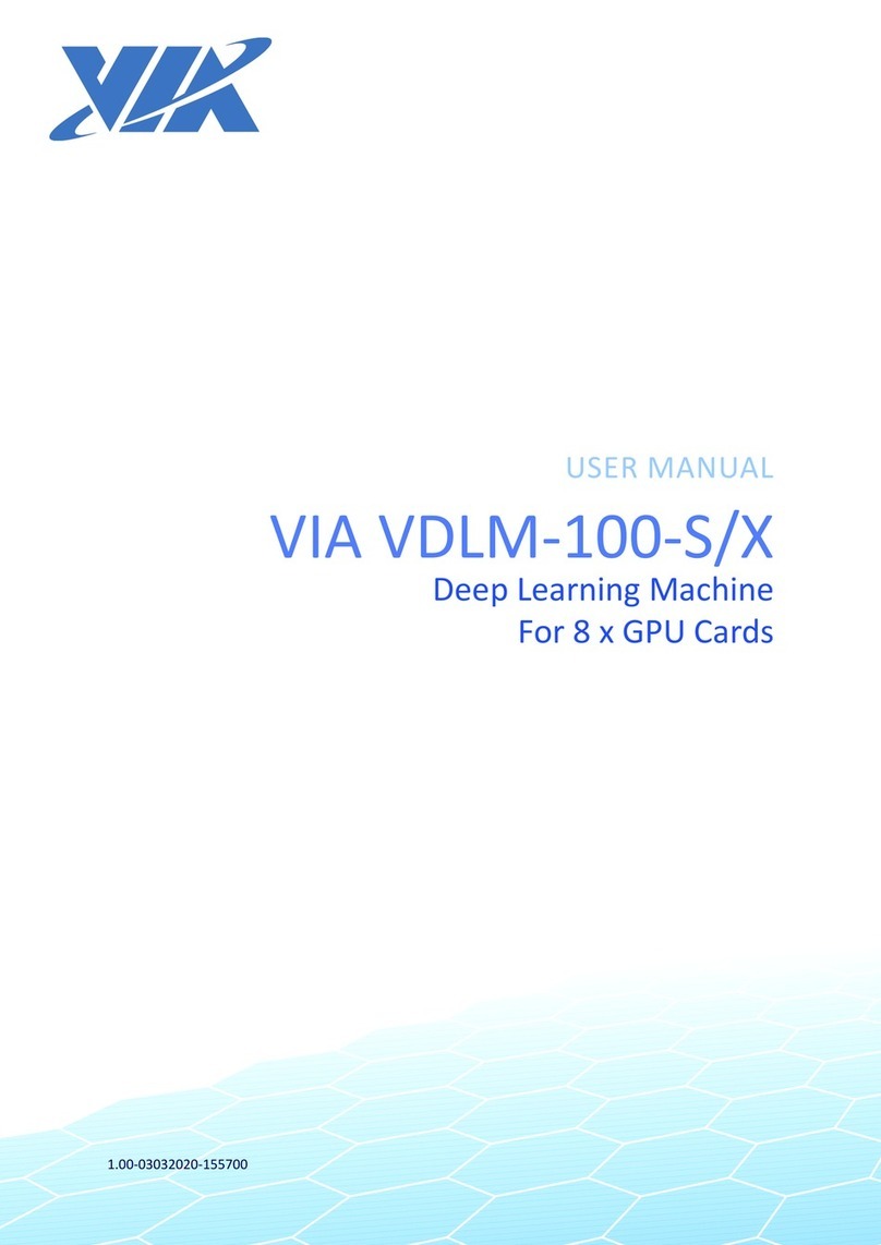 VIA Technologies VDLM-100-S/X user manual
