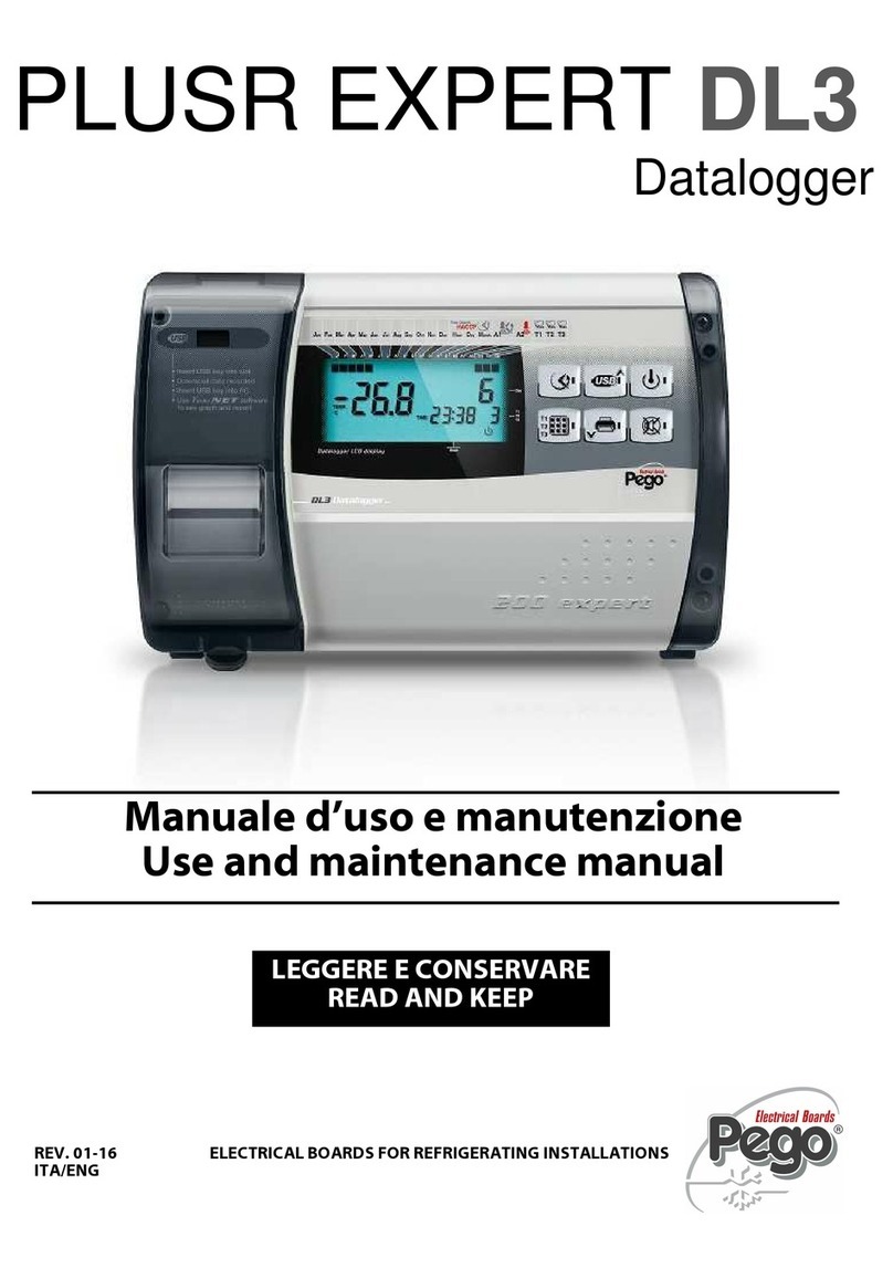 Pego PLUSR EXPERT DL3 User manual