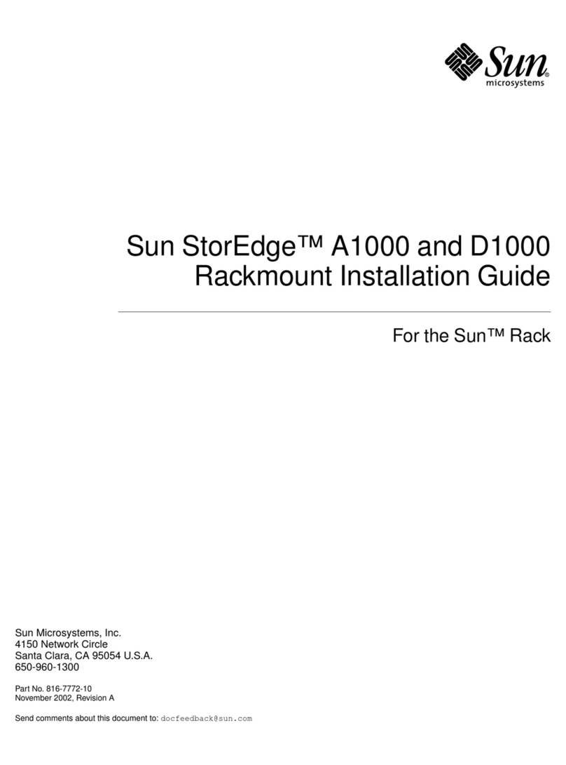 Sun Microsystems Sun StorEdge A1000 installation guide