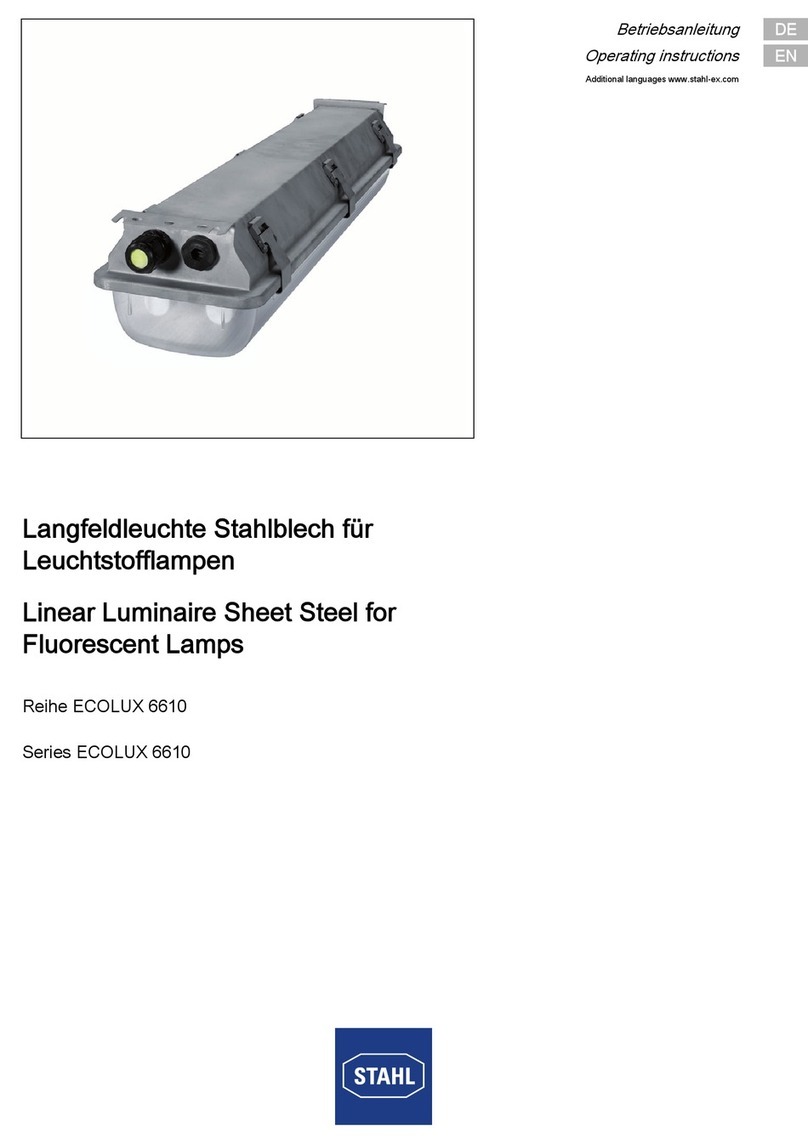 Stahl ECOLUX 6610 Series User manual