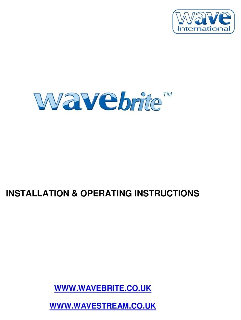 Wave Wavebrite Installation & operating instructions