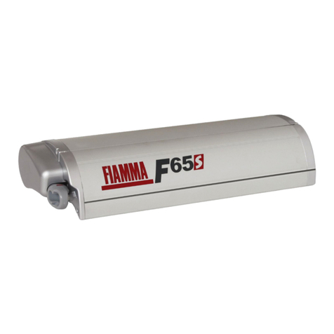 Fiamma F65s series Installation and usage instructions
