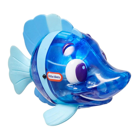 Little Tikes Sparkle Bay Flicker Fish User manual