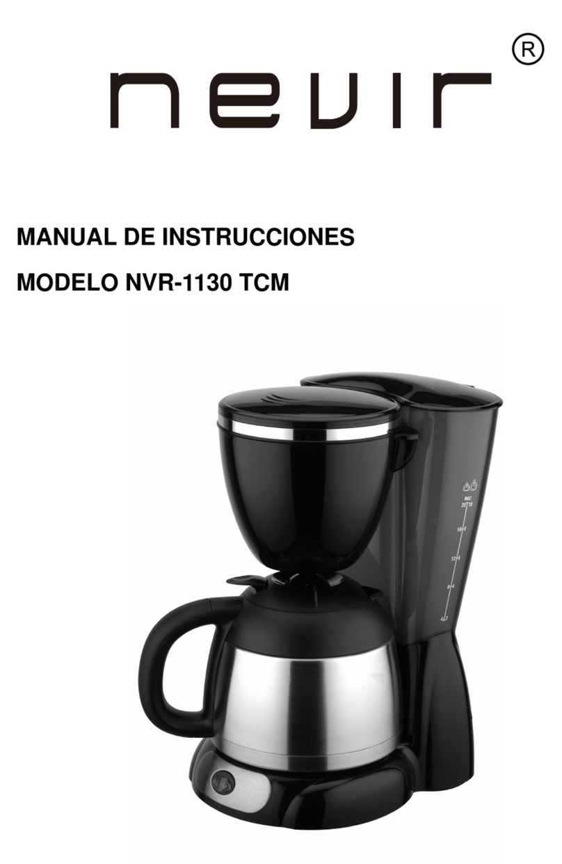 Nevir NVR-1130 TCM instruction manual