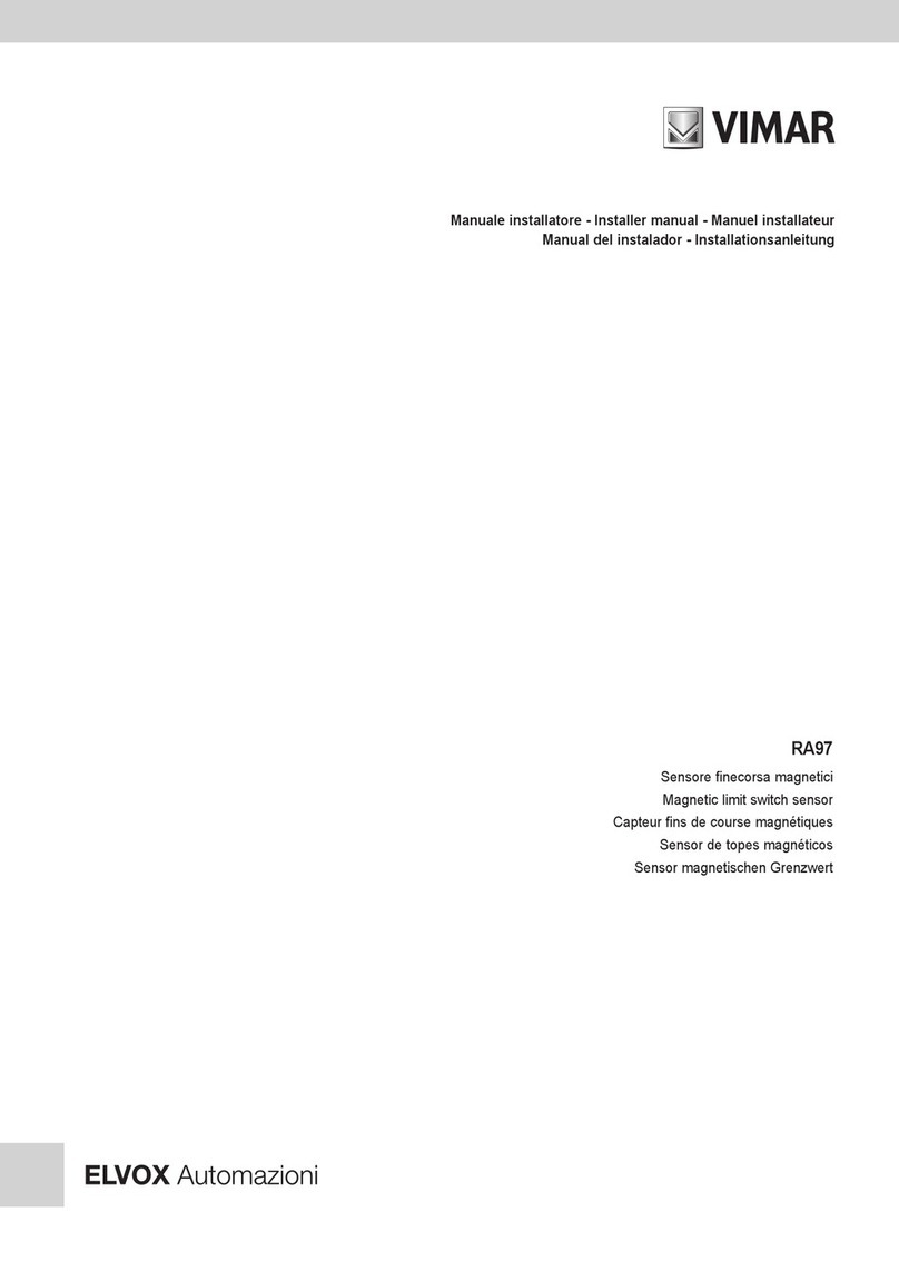 Vimar RA97 User guide