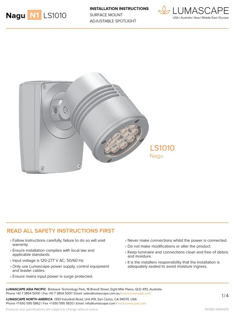 Lumascape Nagu N1 LS1010 User manual