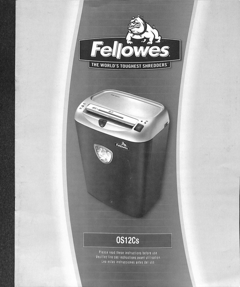 Fellowes OS12Cs manual