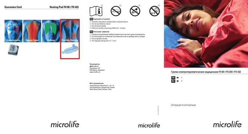 Microlife FH 80 User manual