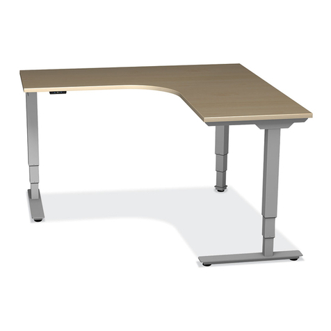 Ofs Electric Height Adjustable Tables Assembly instructions Ofs Electric Height Adjustable Tables Assembly instructions