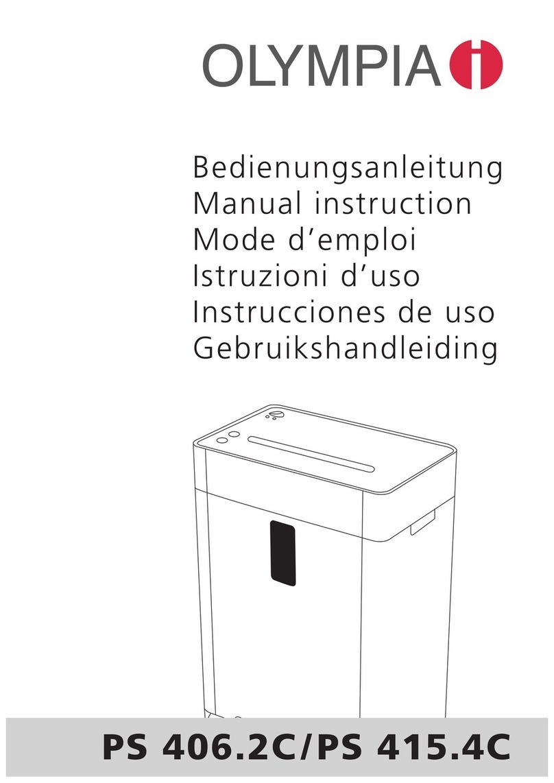 Olympia PS 406.2C Manual instruction